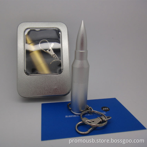 Portable Custom Bullet Shape Usb 2.0 Memory Sticks